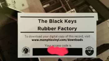 LP The Black Keys: Rubber Factory