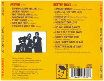 CD The Blackbyrds: Action / Better Days