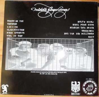 LP The Blast Offs: Middle Finger Songs