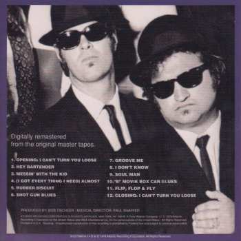 3CD/Dobozkészlet The Blues Brothers: The Triple Album Collection