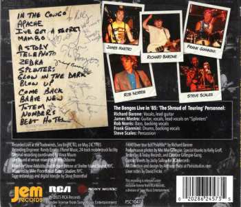 CD The Bongos: The Shroud Of Touring: Live In 1985