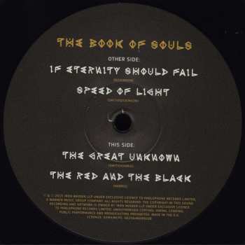 3LP Iron Maiden: The Book Of Souls LTD