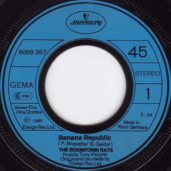 SP The Boomtown Rats: Banana Republic