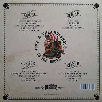 2LP The BossHoss: Back To The Boots CLR