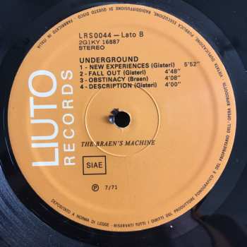LP/CD The Braen's Machine: Underground DLX | LTD
