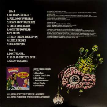 LP The Brains: No Brain, No Pain CLR | LTD