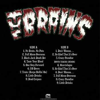 LP The Brains: No Brain, No Pain CLR | LTD