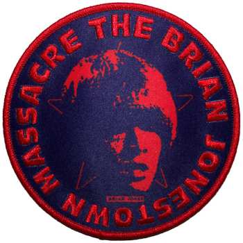 Merch The Brian Jonestown Massacre: Felvarró Circle Face Navy Blue