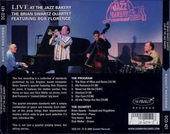 CD Bob Florence: Live At The Jazz Bakery
