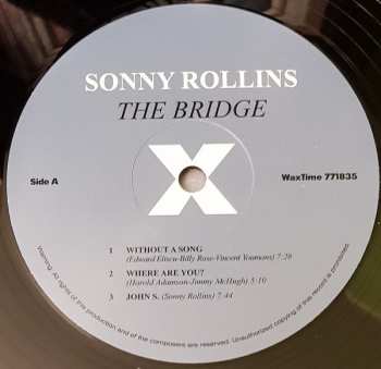 LP Sonny Rollins: The Bridge LTD