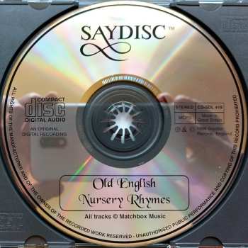 CD The Broadside Band: Old English Nursery Rhymes