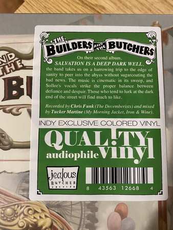 LP The Builders And The Butchers: Salvation Is A Deep Dark Well LTD | CLR