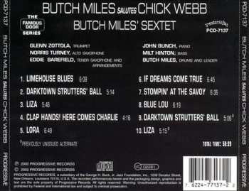 CD Glenn Zottola: Butch Miles Salutes Chick Webb