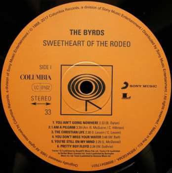 LP The Byrds: Sweetheart Of The Rodeo