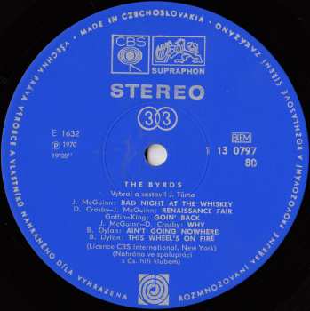 LP The Byrds: The Byrds