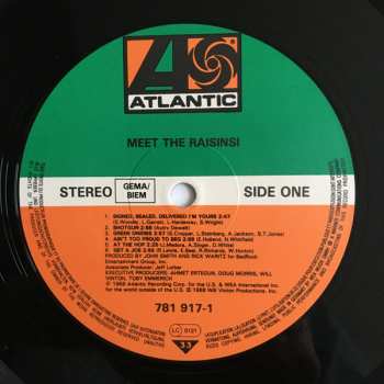 LP The California Raisins: Meet The Raisins!