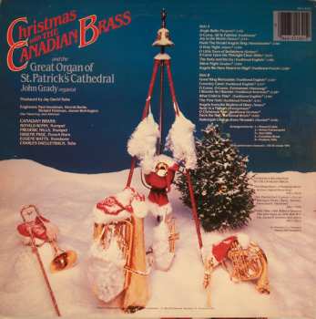 LP The Canadian Brass: Christmas With The Canadian Brass And The Great Organ Of St. Patrick's Cathedral