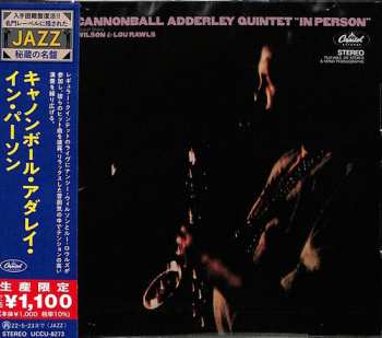 CD The Cannonball Adderley Quintet: In Person LTD