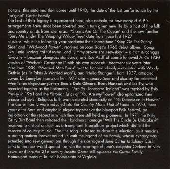 2CD The Carter Family: Can The Circle Be Unbroken