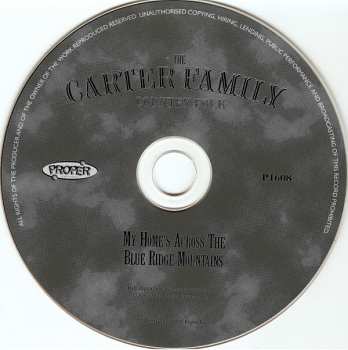 4CD/Dobozkészlet The Carter Family: Country Folk