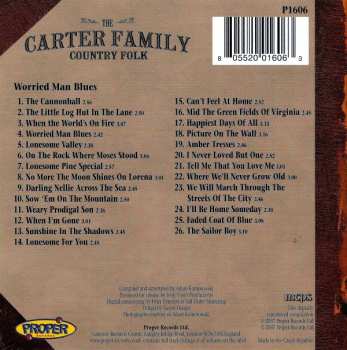 4CD/Dobozkészlet The Carter Family: Country Folk
