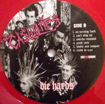 LP The Casualties: Die Hards CLR | LTD