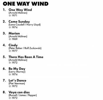 CD The Cats: One Way Wind