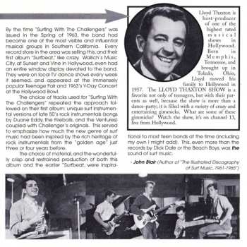 CD The Challengers: Lloyd Thaxton Goes Surfing With The Challengers