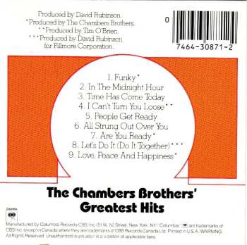 CD The Chambers Brothers: The Chambers Brothers' Greatest Hits