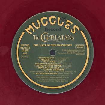 LP The Charlatans: The Limit Of The Marvelous CLR