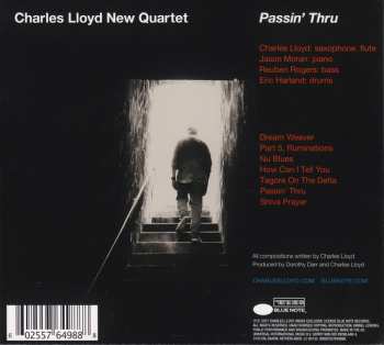 CD The Charles Lloyd Quartet: Passin' Thru