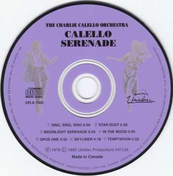 CD The Charlie Calello Orchestra: Calello Serenade