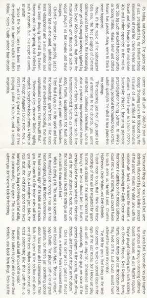 CD The Charlie Shoemake Trios: Lands End