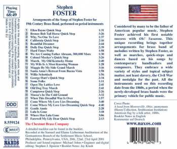 CD The Chestnut Brass Company: STEPHEN FOSTER : Foster For Brass