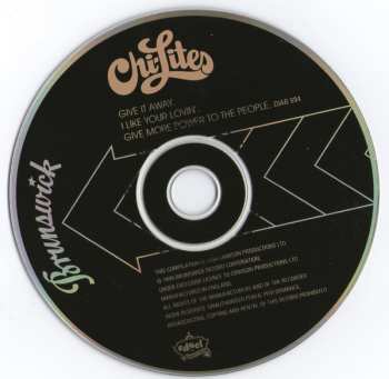 CD The Chi-Lites: Give It Away + I Like Your Lovin' + Give More Power To The People