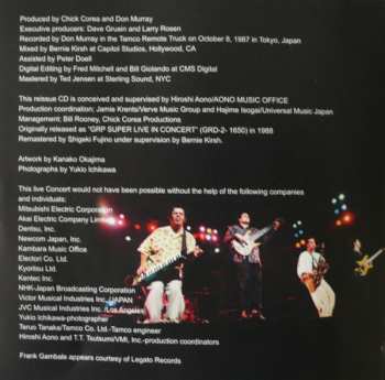 CD The Chick Corea Elektric Band: Live In Tokyo 1987