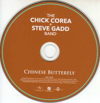 2CD The Chick Corea + Steve Gadd Band: Chinese Butterfly