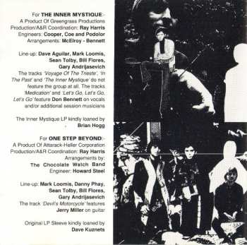 CD The Chocolate Watchband: The Inner Mystique / One Step Beyond