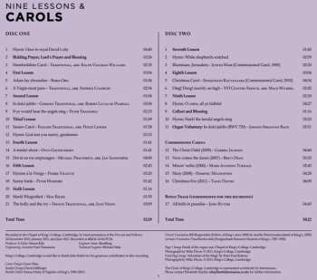 2CD The King's College Choir Of Cambridge: Nine Lessons & Carols