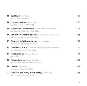 CD Magdalen College Choir Oxford: The Sweet And Merry Month (Music For May Morning)