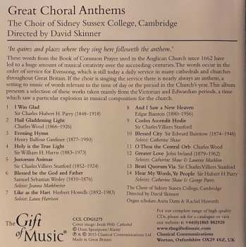 CD David Skinner: Great Choral Anthems