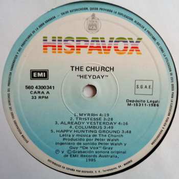 LP The Church: Heyday