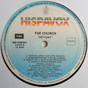 LP The Church: Heyday