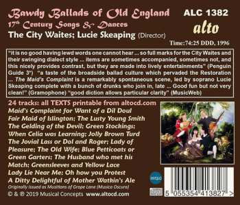 CD The City Waites: Bawdy Ballads Of Old England (17th Century Songs & Dances)