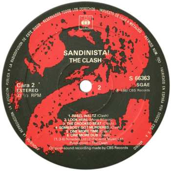 3LP The Clash: Sandinista!