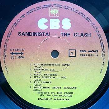 3LP The Clash: Sandinista!