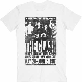 Merch The Clash: Póló Bond's 1981 