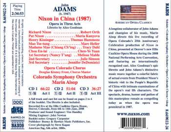 3CD John Adams: Nixon In China
