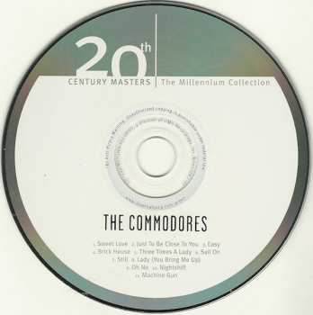 CD Commodores: The Best Of The Commodores
