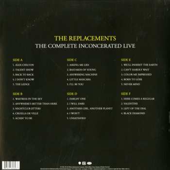 3LP The Replacements: The Complete Inconcerated Live LTD